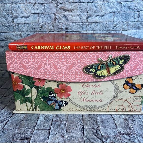 Carnival Glass The Best Of The Best by Bill Edwards & Mike Carwile Hard Cover - Picture 3 of 11